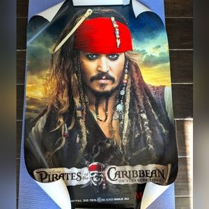 Walt Disney Large Pirates of the Caribbean "On Stranger Tides" Poster